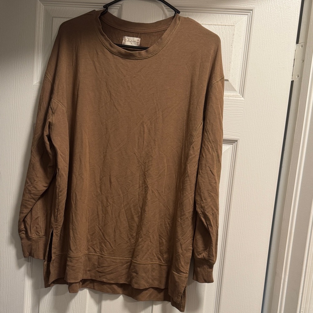 Altar'd State Tan Knit Top